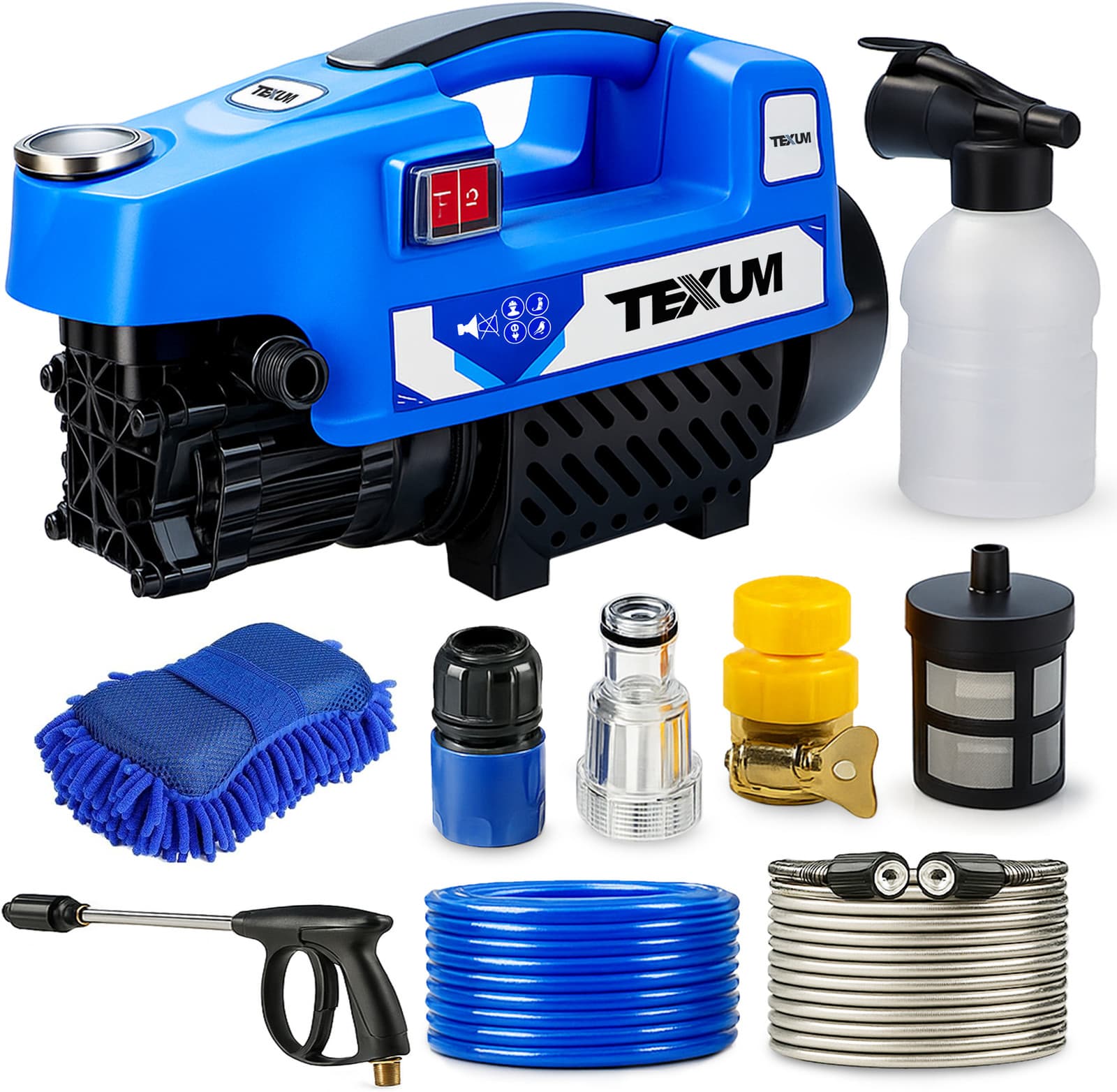 Texum TX-25 2000 Watt High Pressure Washer